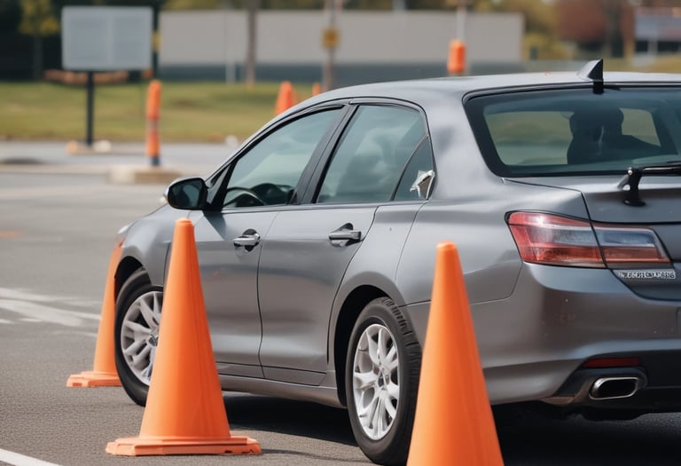 a man in a white helmet and a man in a blue suit