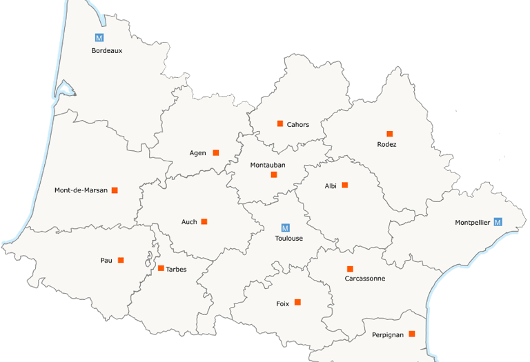 Sud-Ouet de la France