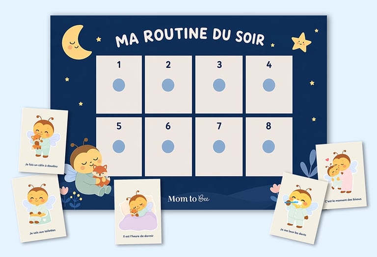 Routine du soir à télécharger sommeil