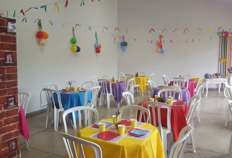 Oferecemos um ambiente versátil os eventos