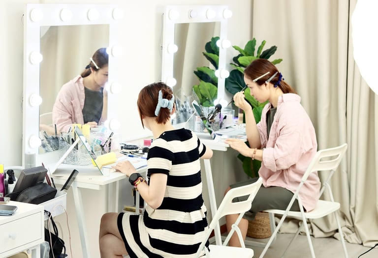 香港一對一學化妝-個人化妝班課程教學