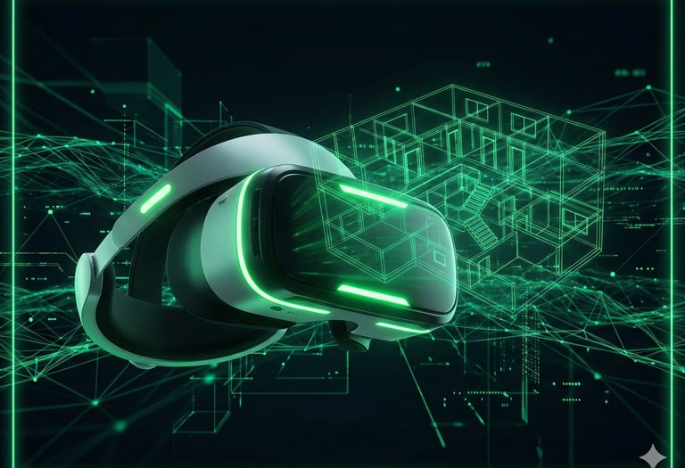 Equipamento de realidade virtual e mapa holográfico para serviço de Tour Virtual 360 para Google Street View.