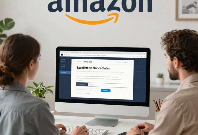 Colorful digital icons representing various online services and tools.