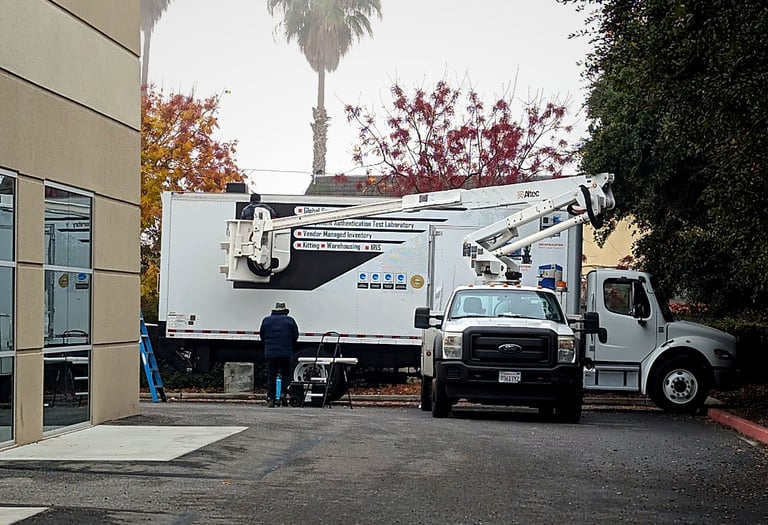 GC Power Design vehicle graphics installation