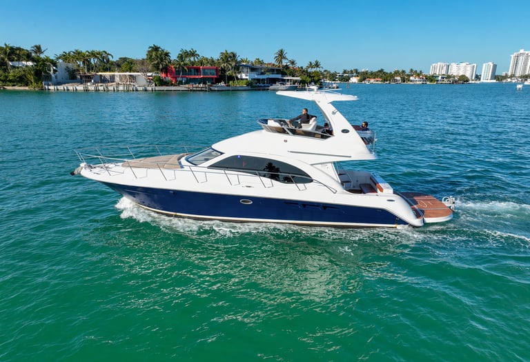 Private yacht charter Miami under $1500