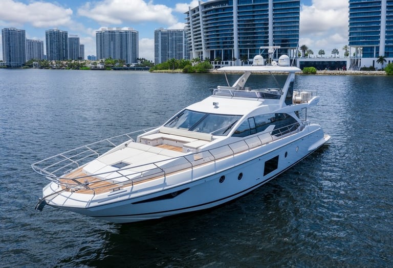 Private luxury yacht charter Miami $2500 to $3500 with premium experience on the water