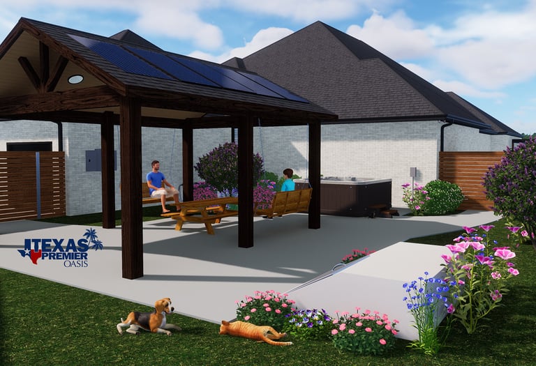 Backyard Preview Rendering 3D