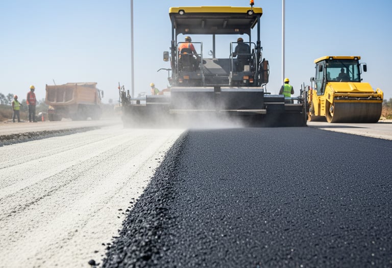 lime powder in asphalt