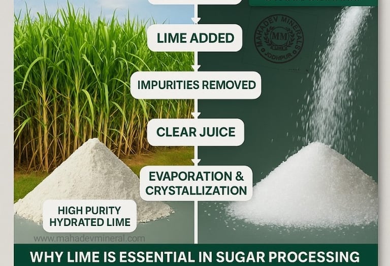 quick lime for sugar