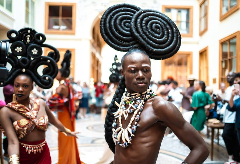 Galerie Vivienne africa style fashion Paris France