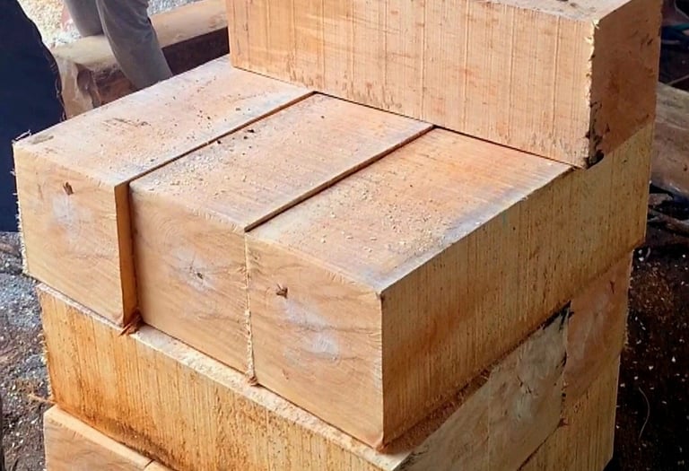Custom Balok Kayu Racuk Sumatera