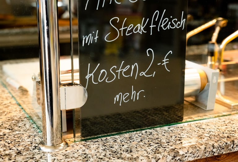 Antepia Steakfleisch 2€ mehr