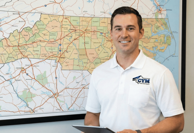 CYM Contractors trusted home improvement contractor in Durham NC serving roofing siding seamless gut