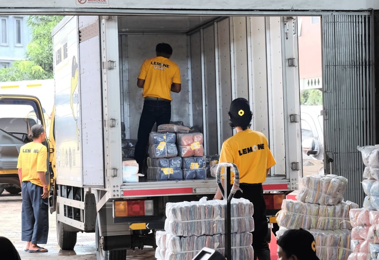 Logistik & Pengiriman Cepat | Gudang Lemone