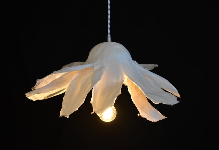 Margueritte sculpture lumineuse