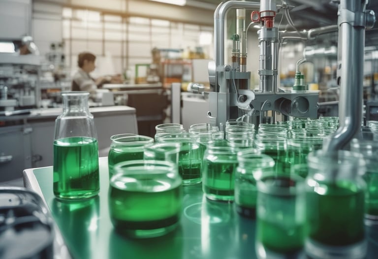 Manufacture high-purity chemicals for food and pharma 