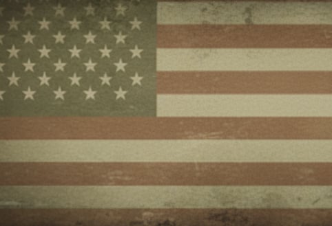 a flag - like flag with a star - spangled flag