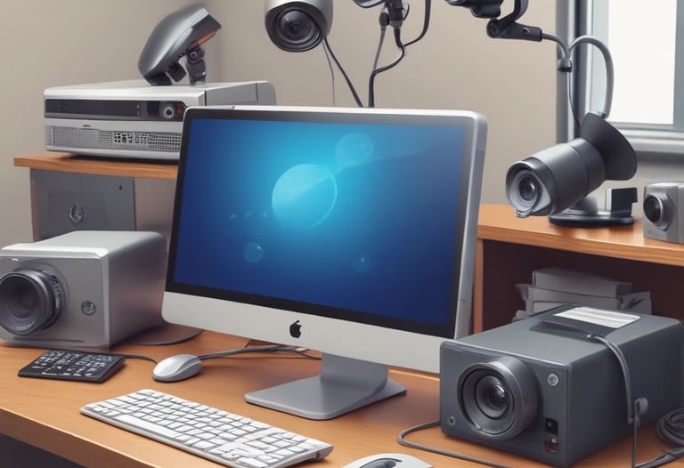 A cozy home setting featuring stylish decor items and kitchen appliances.