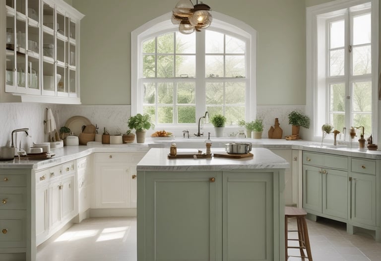 A colorful assortment of fresh fruits and packaged food products on a market stall.