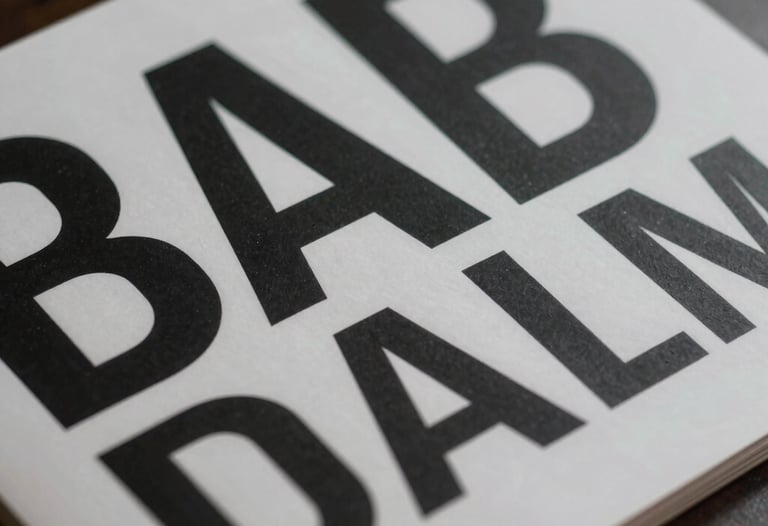 A detailed close-up of a high-quality print advertisement with bold typography and professional photography. The lighting is cinematic, emphasizing texture and high-end design quality.