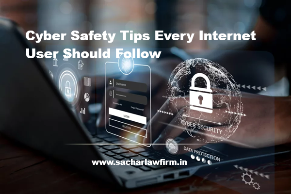 Cyber Safety Tips: Advocate Harshit Sachar