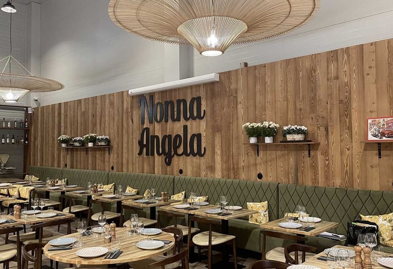 Salle restaurant Nonna Angela – Grésy-sur-Aix