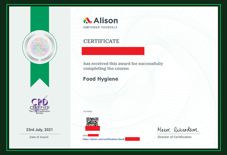 alison-certificate-food1