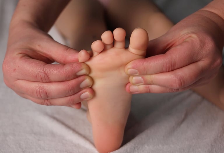 Fizjoterapia stopa dziecka Terapia indywidualna