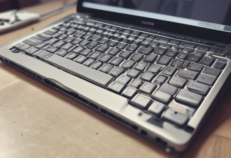 A high-quality laptop battery ready for installation.