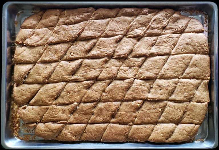 Honey Peanut Butter Breakfast Flatbread