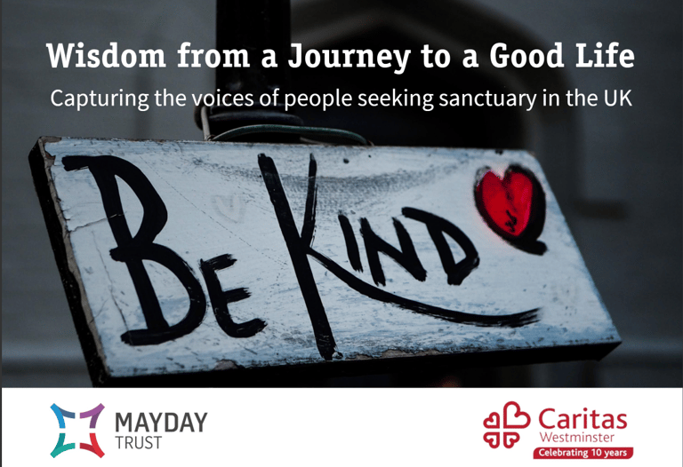 Wisdom from a Journey to a Good Life: Capturing the voices of people seeking sanctuary in the UK