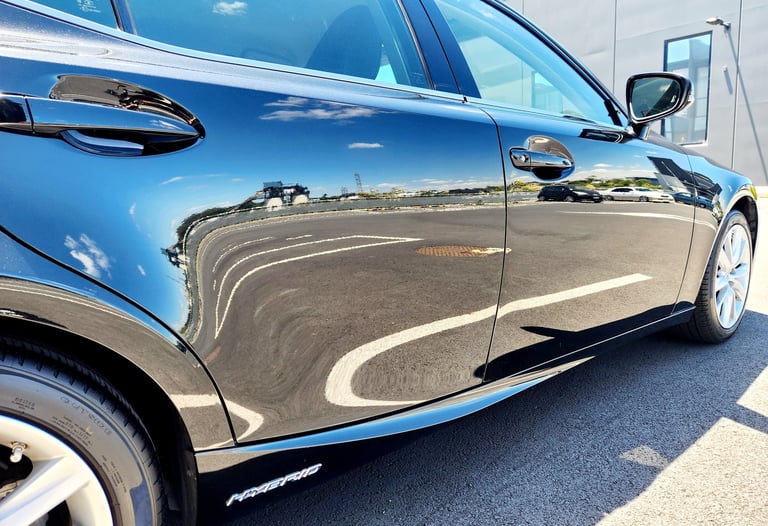 the coating lab Auckland IDA certified car detailer ceramic coating graphene coating paint correction cut and polish