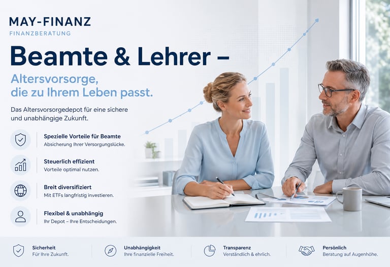 Altersvorsorge für Beamte und Lehrer in Feucht und Altdorf — May-Finanz Postbauer-Heng