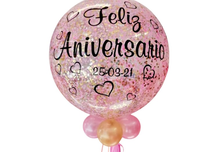 globos con impresion de vinil personalizados