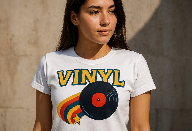 playera de algodon plasmada en vinil textil