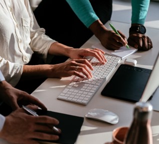 trabajando en equipo