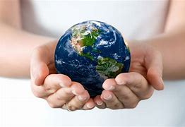 World in his hands.
