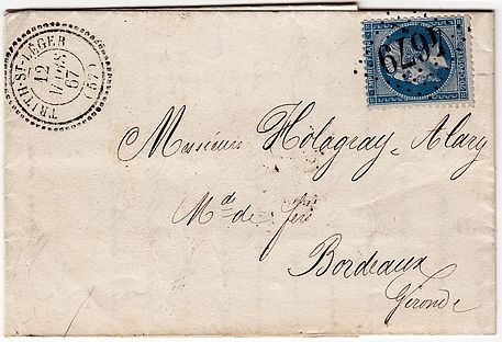 Losange Gros Chiffres 4679 et type 22.