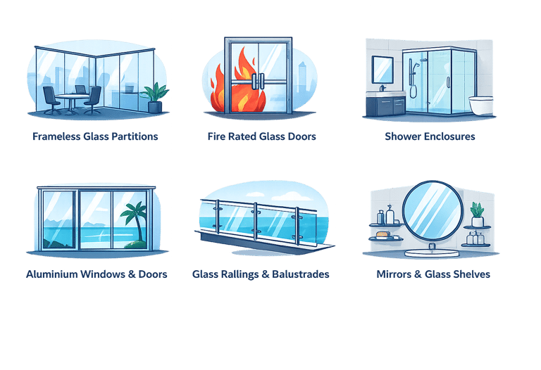 top alumnium and glass company in qatar