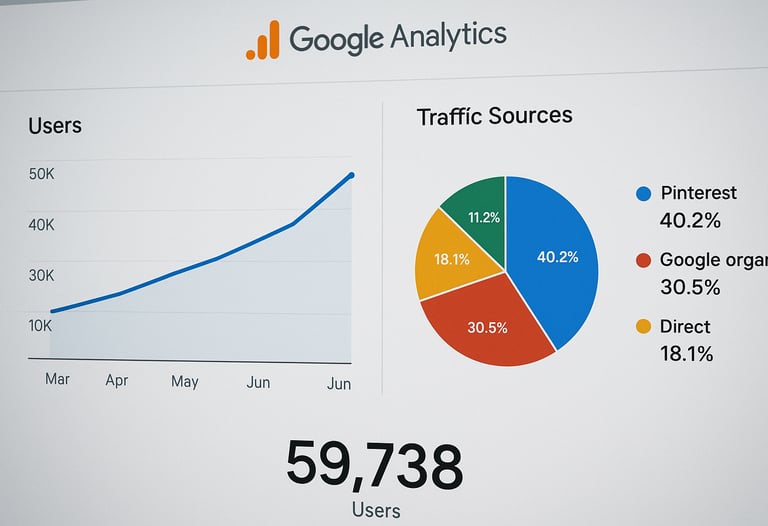 Dashboard-Google-Analytics-mostrando-crescimento-exponencial-tráfego-março-junho