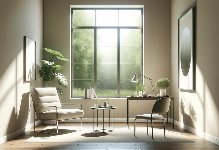 a therapeutic living room