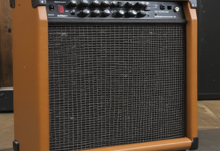 A close-up of acoustic guitar strings and wooden body showing fine craftsmanship