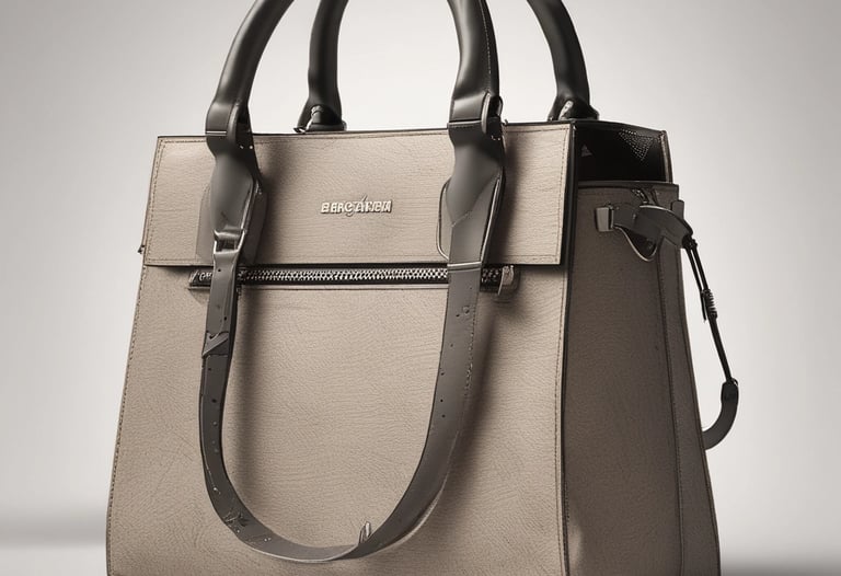 A collection of perfumes, neatly arranged with minimalist design