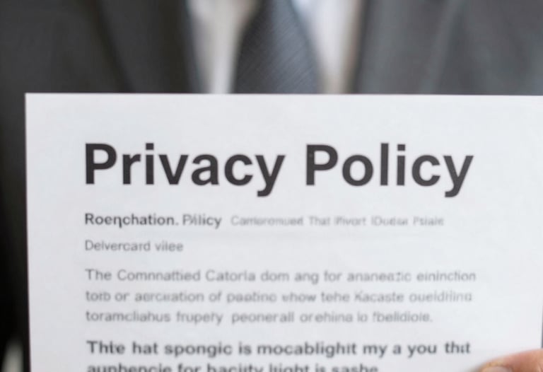 privacy policy link