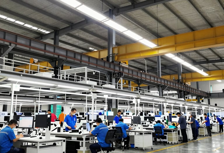 Minimalist white portable MP3 player with digital screen and circular navigation dial.