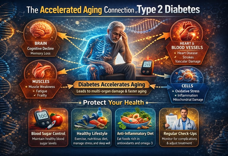 Stop the Clock: Slowing Biological Aging for People Living with Diabetes