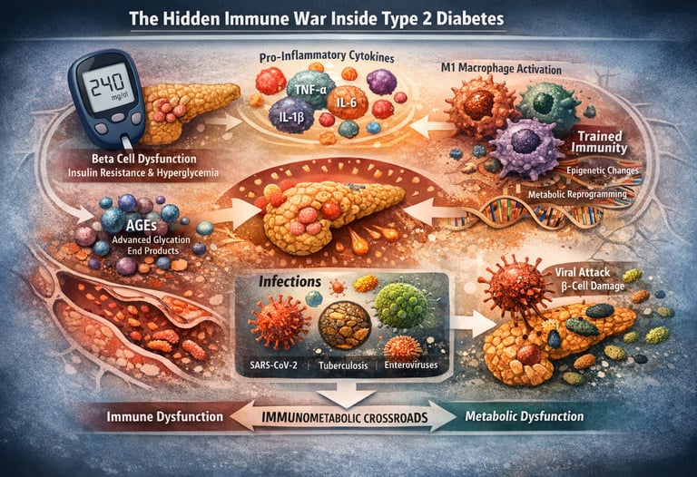 “Diabetes Is an Immune Crisis: 5 New Studies That Change Everything (2025–2026)”
