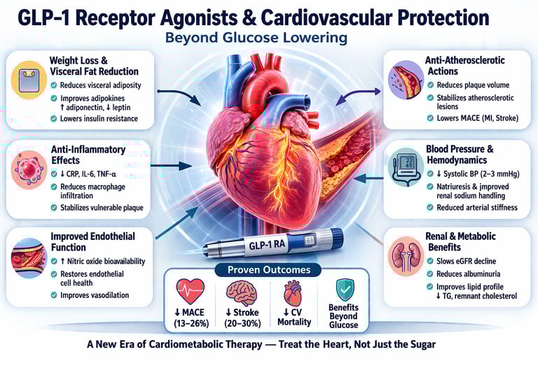 GLP-1 Cardiovascular Outcome Trials (CVOTs): What Every Clinician Must Know