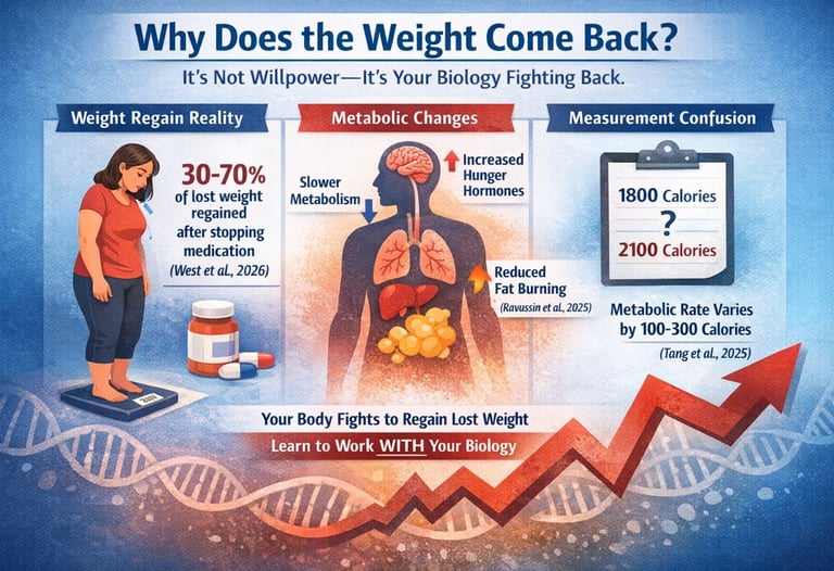 Why Your Body Fights Weight Loss: The Biology of Weight Regain