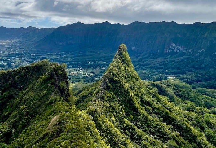 Three Peaks Hike Olomana Trail Hawai'i